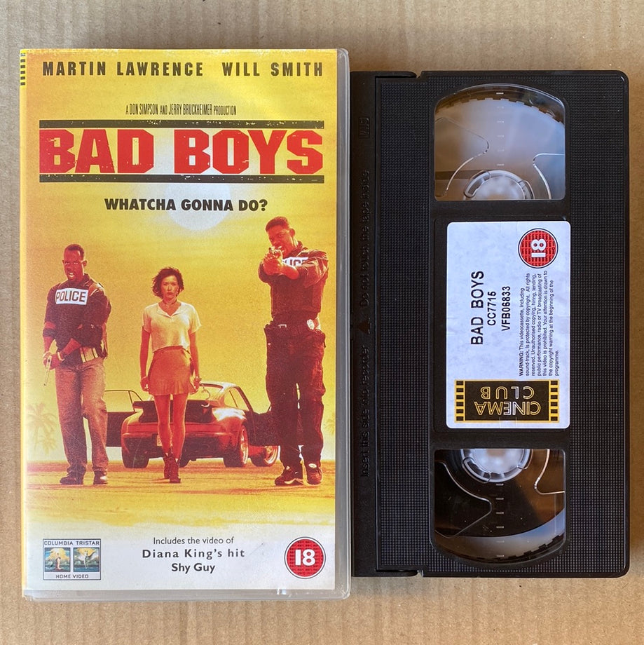Bad Boys VHS Video (1995) CC7715