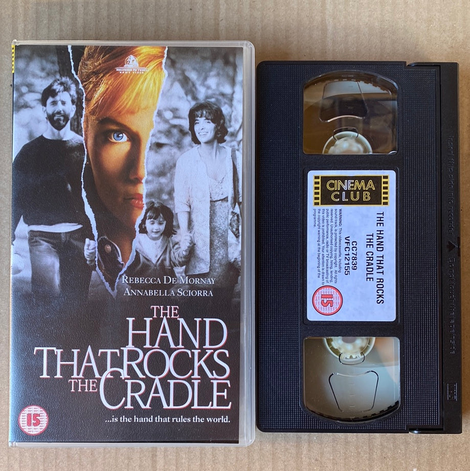 The Hand That Rocks The Cradle VHS Video (1992) CC7839