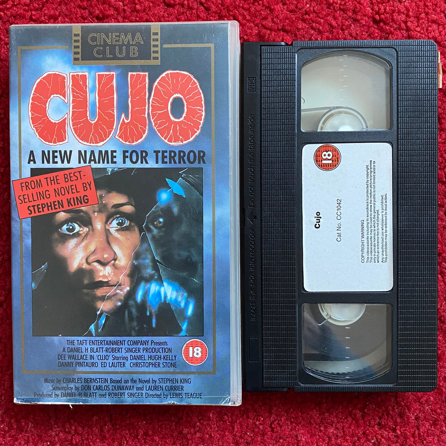 Cujo VHS Video (1983) CC1042