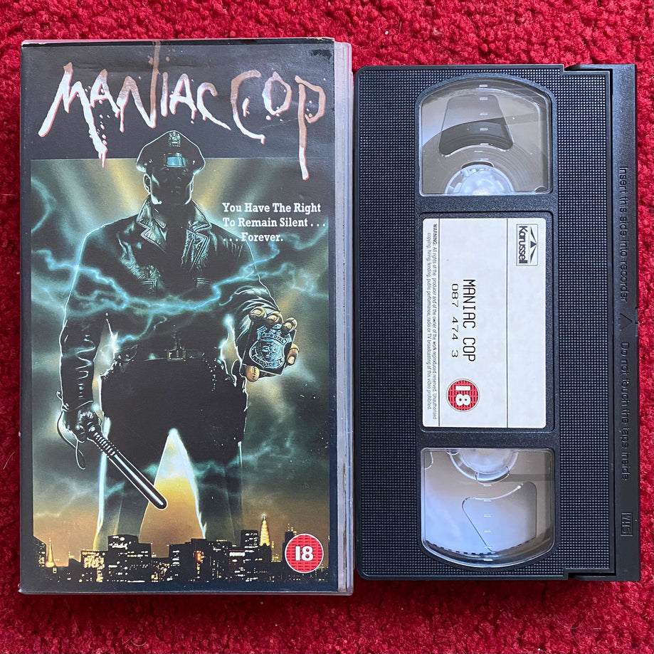 Maniac Cop VHS Video (1988) 874743
