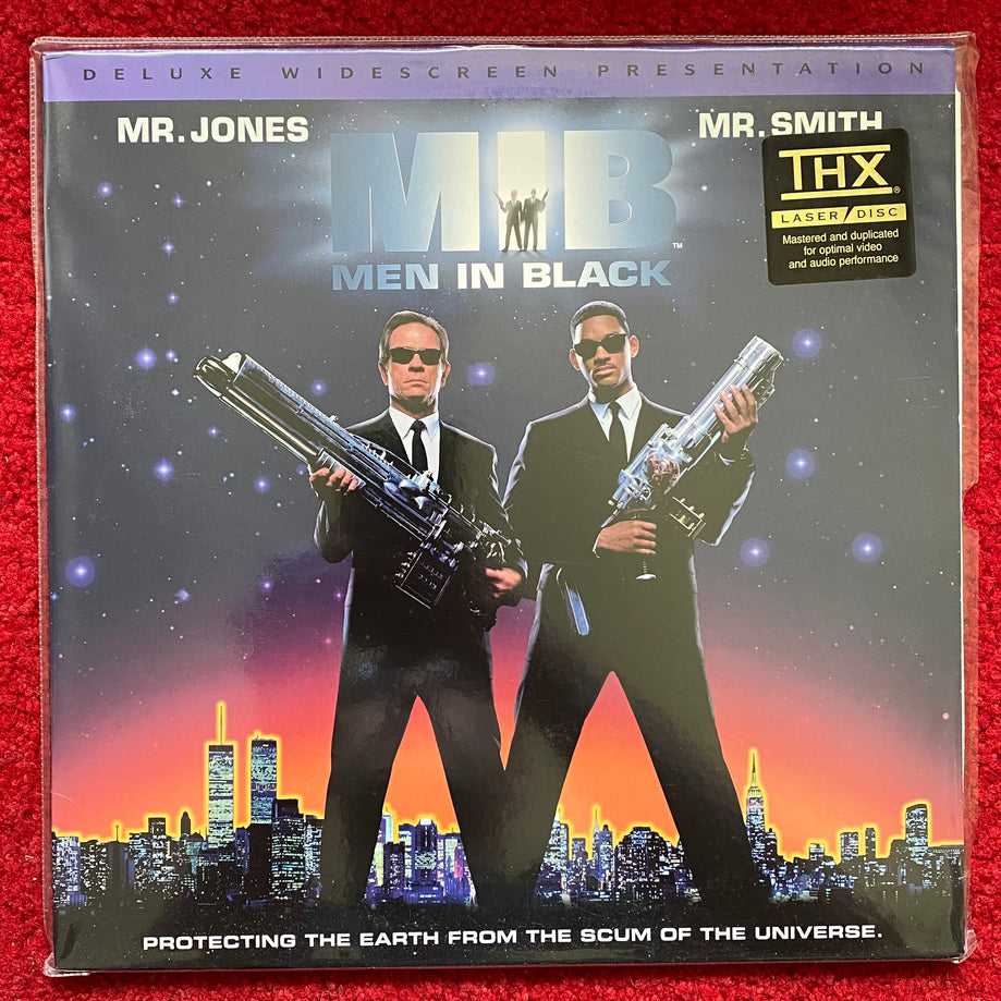 Men In Black (1997) LaserDisc Home Video US Deluxe Widescreen Version