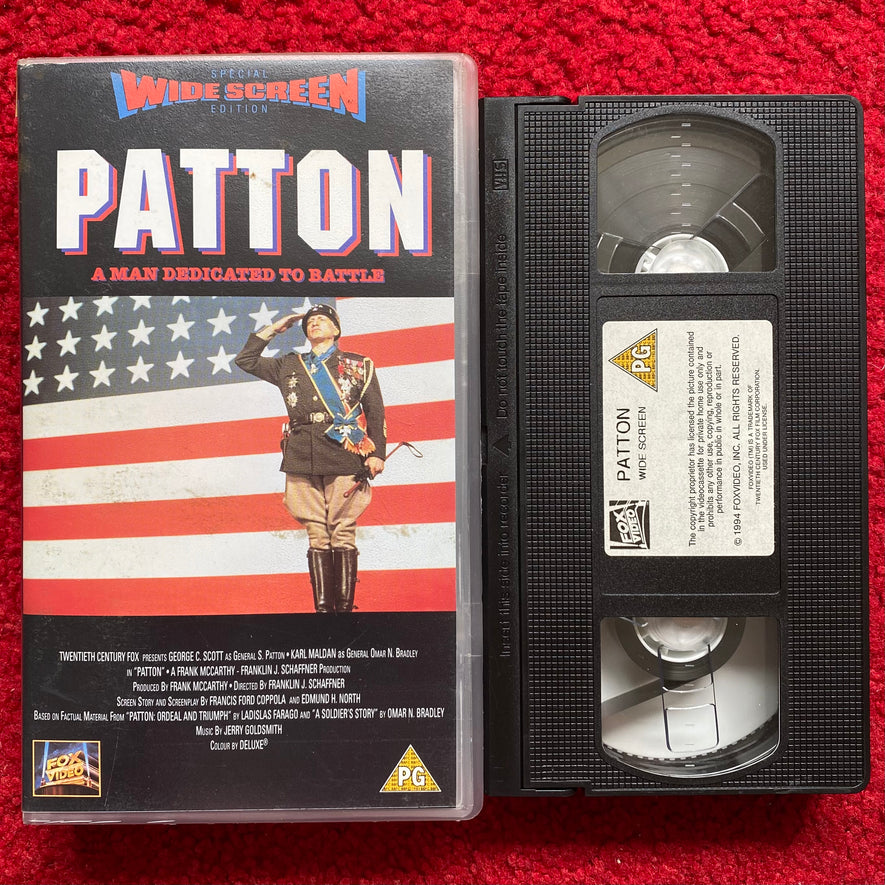Patton VHS Video (1969) WS1005