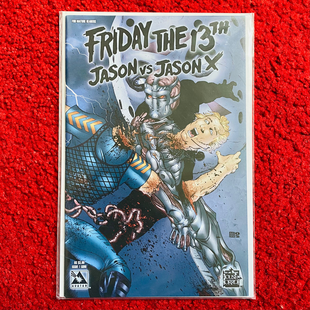 Friday The 13th Jason Vorhees & Jason X Comic Books