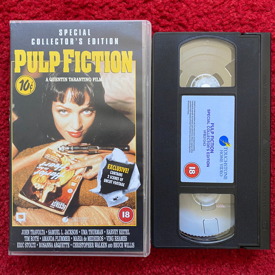 Pulp Fiction: Special Collector's Edition VHS Video (1994) D400342