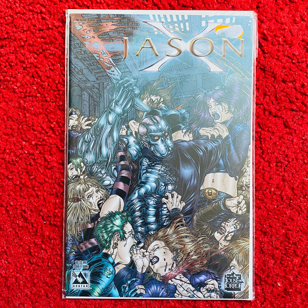 Friday The 13th Jason Vorhees & Jason X Comic Books