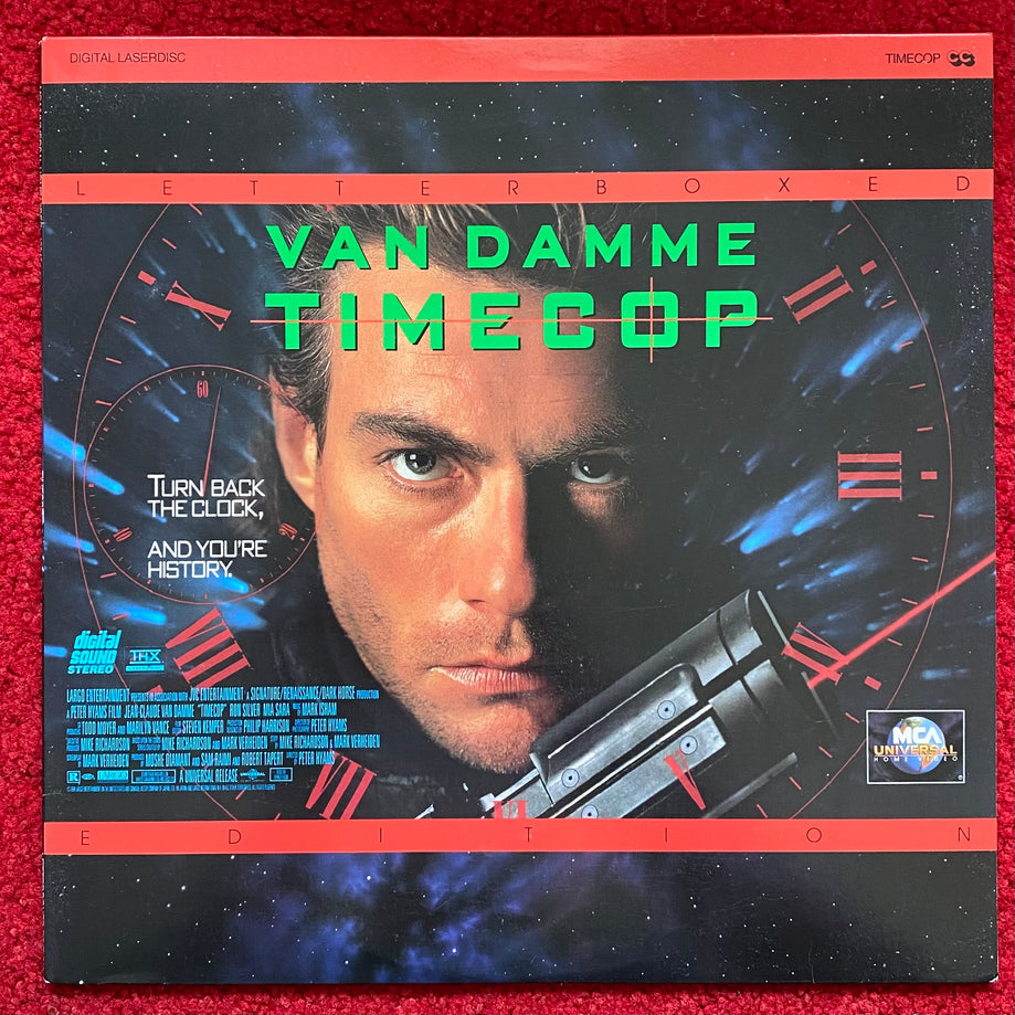 Timecop (1994) LaserDisc Home Video US Letterboxed Edition