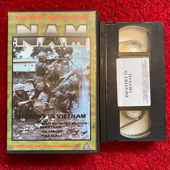 Infantry In Vietnam Ex Rental VHS Video (1983) 9035