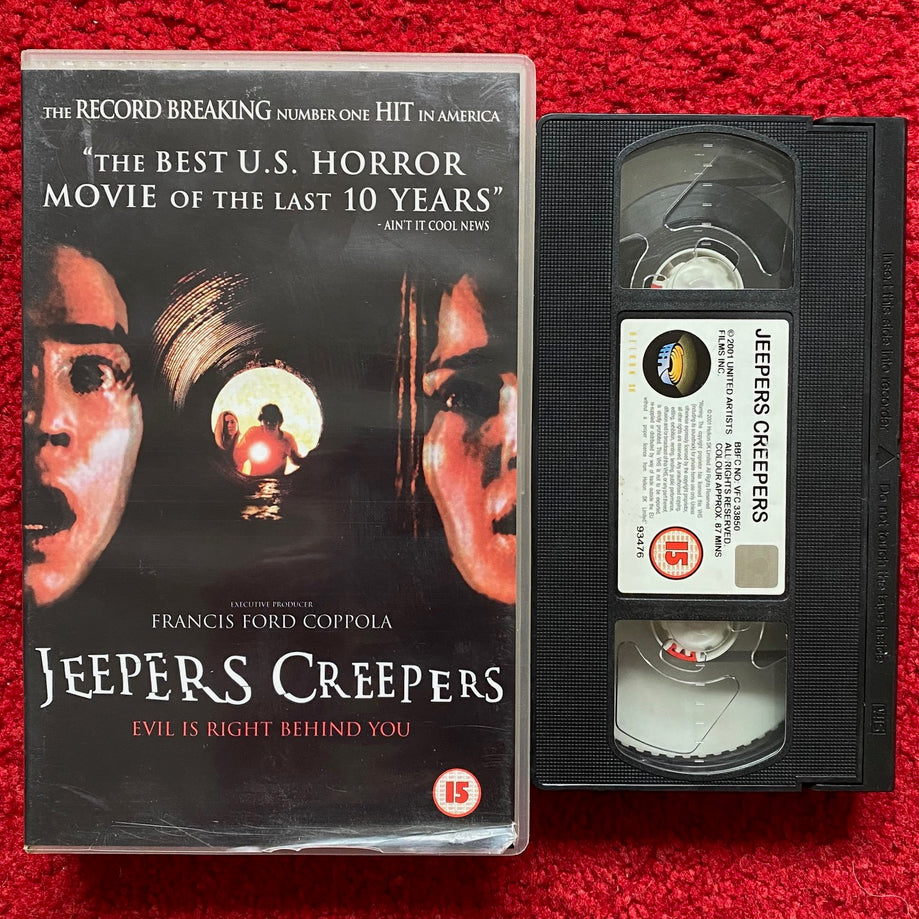 Jeepers Creepers Ex Rental VHS Video (2001) V093476