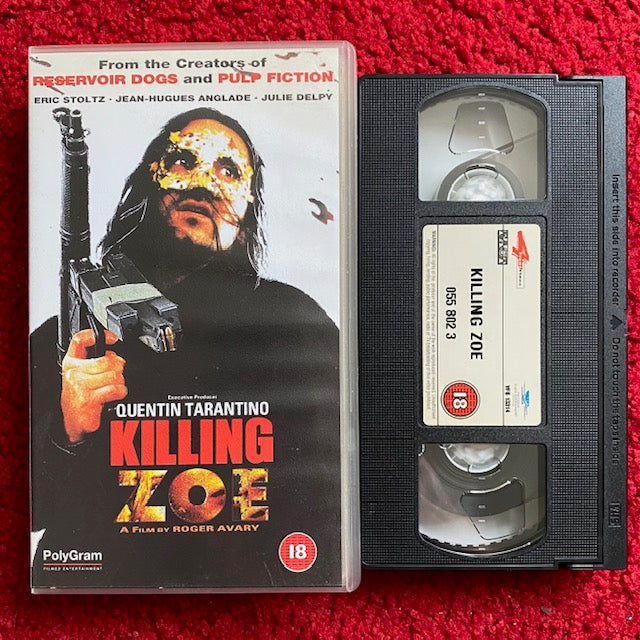 Killing Zoe VHS Video (1994) 558023