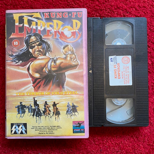 Kung Fu Emperor Ex Rental VHS Video (1981) AVR032