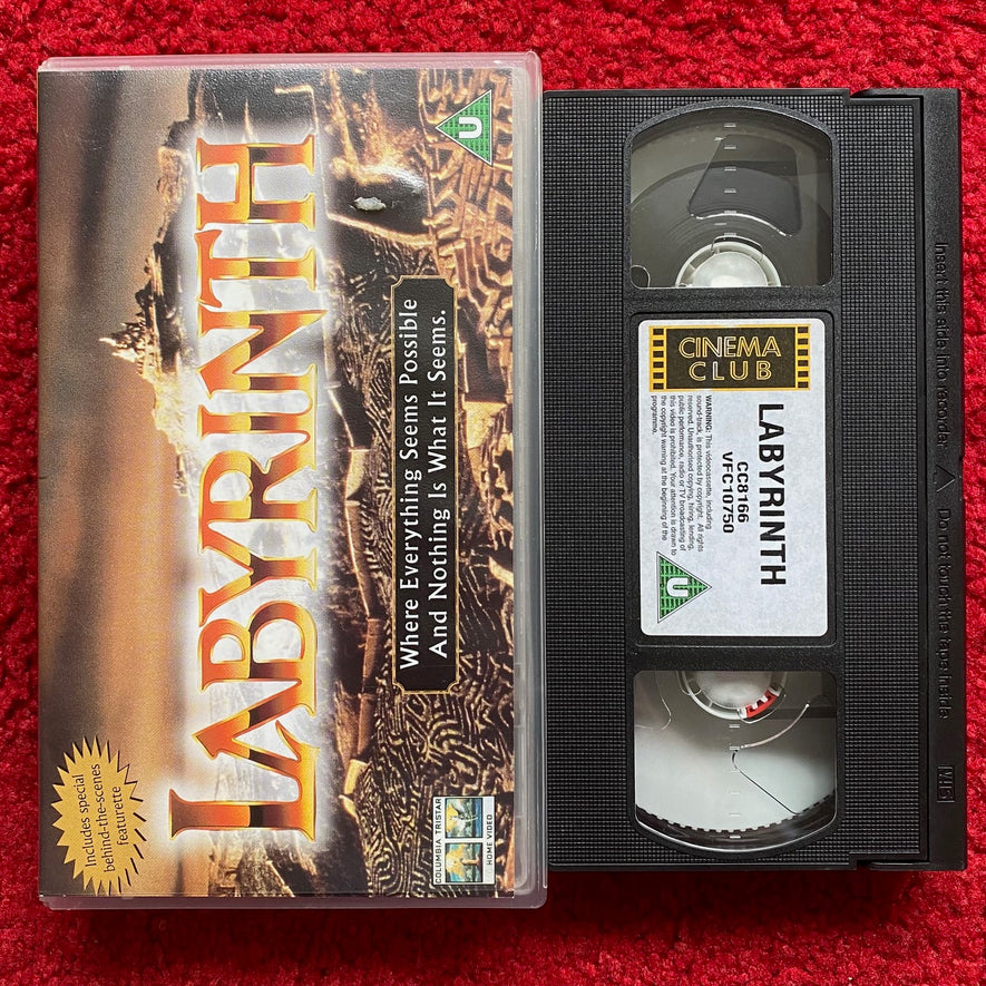 Labyrinth VHS Video (1986) CC8166