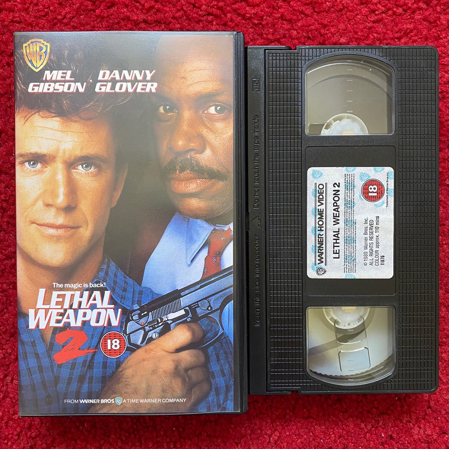 Lethal Weapon 2 VHS Video (1989) PES11876