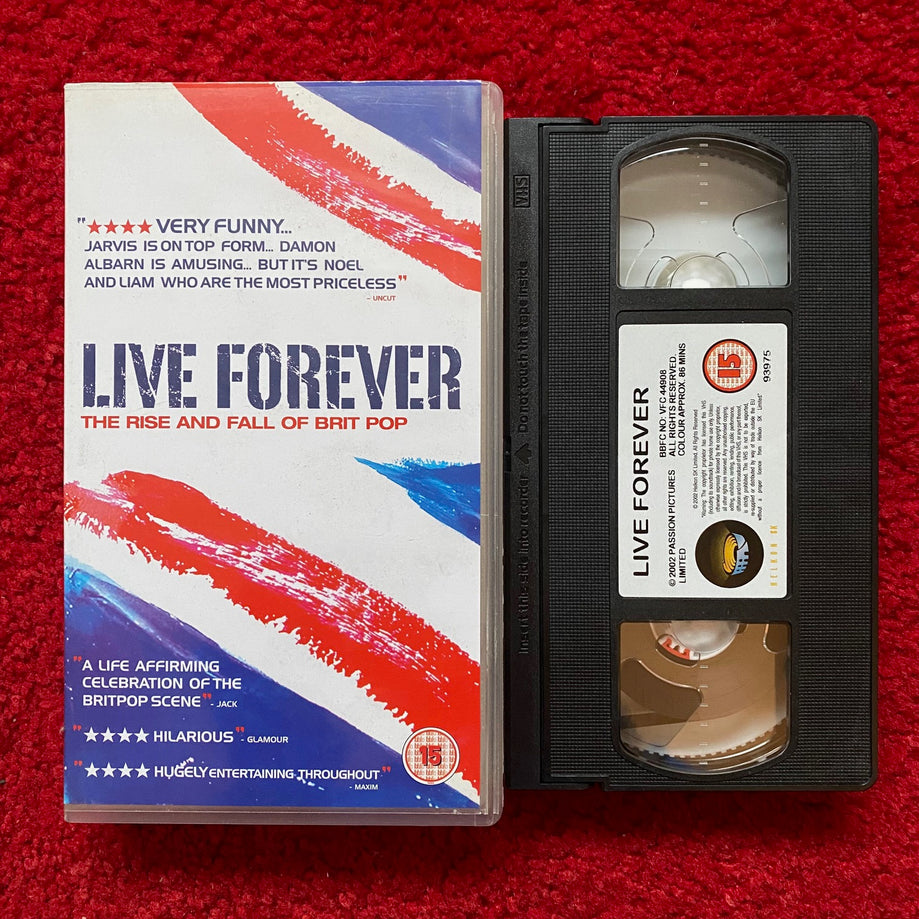 Live Forever: The Rise And Fall Of Brit Pop VHS Video (2003) S093975
