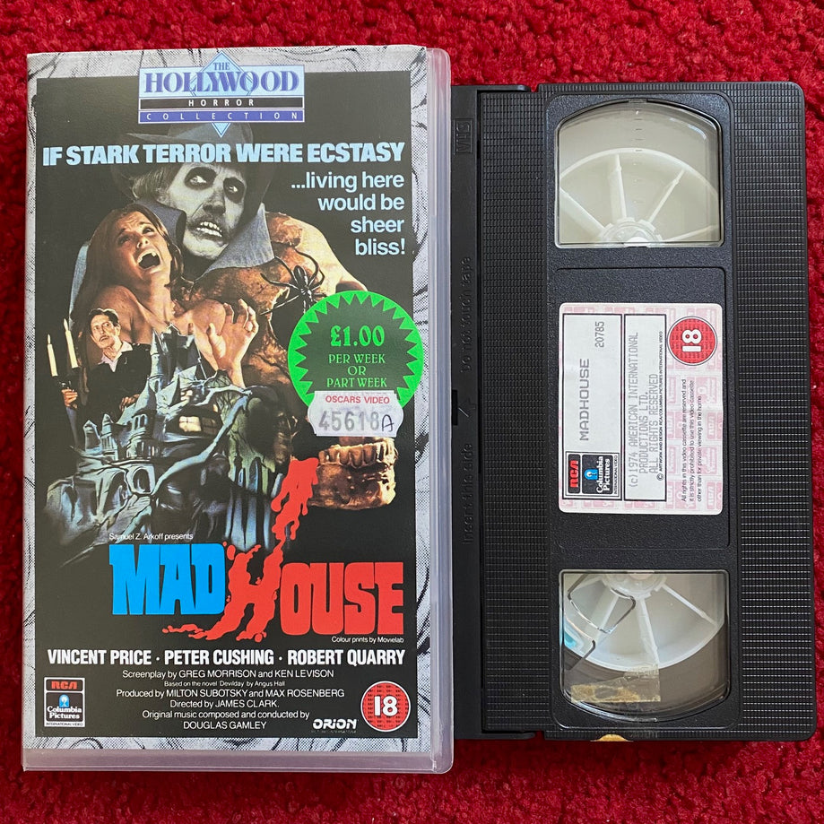 Madhouse VHS Video (1974) CVT20785