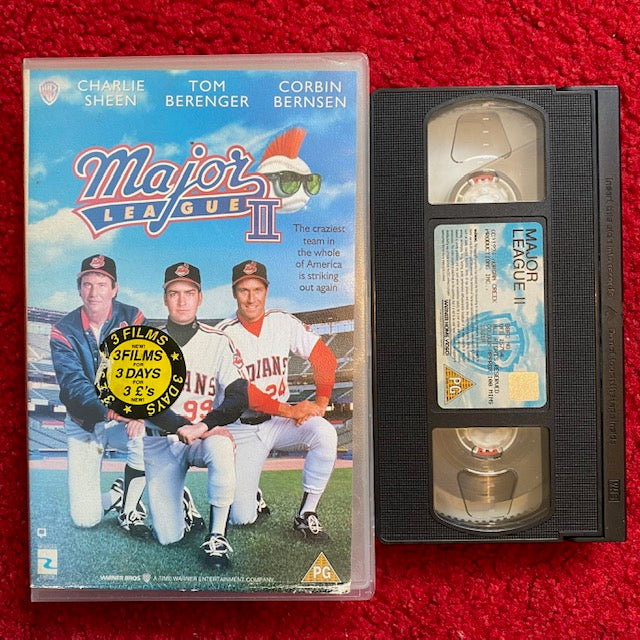 Major League II Ex Rental VHS Video (1994) V013610