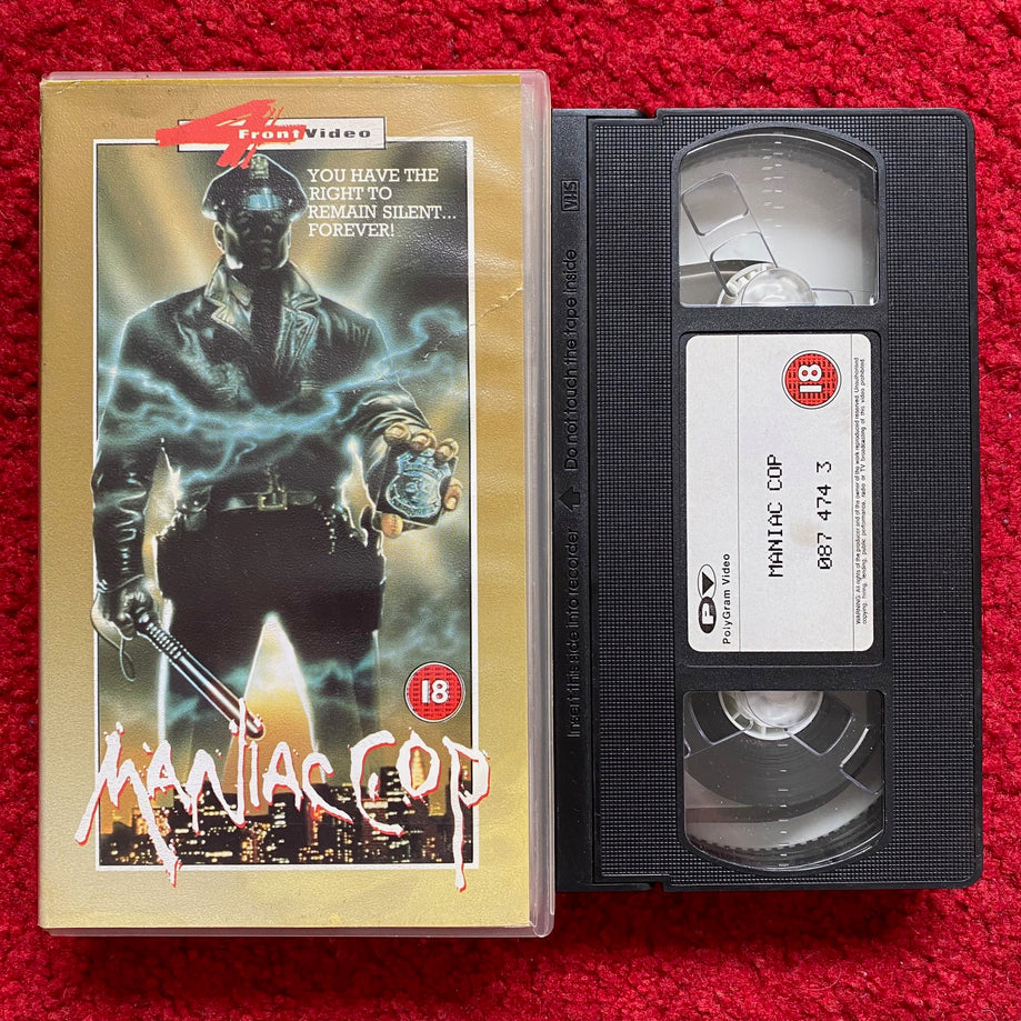 Maniac Cop VHS Video (1988) 0874743G