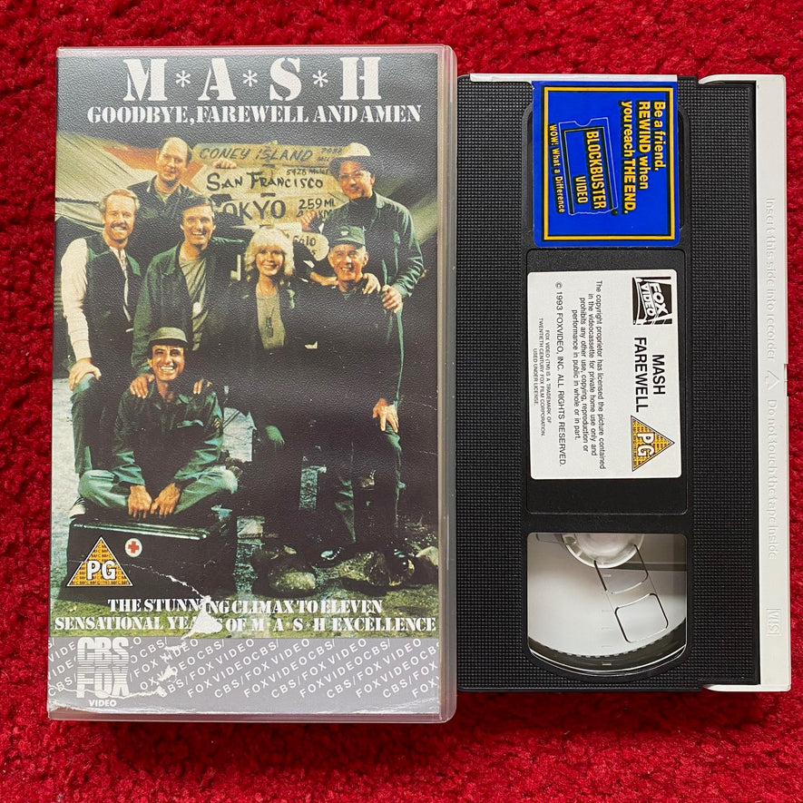 MASH Goodbye, Farewell and Amen VHS Video (1983) 1215-50
