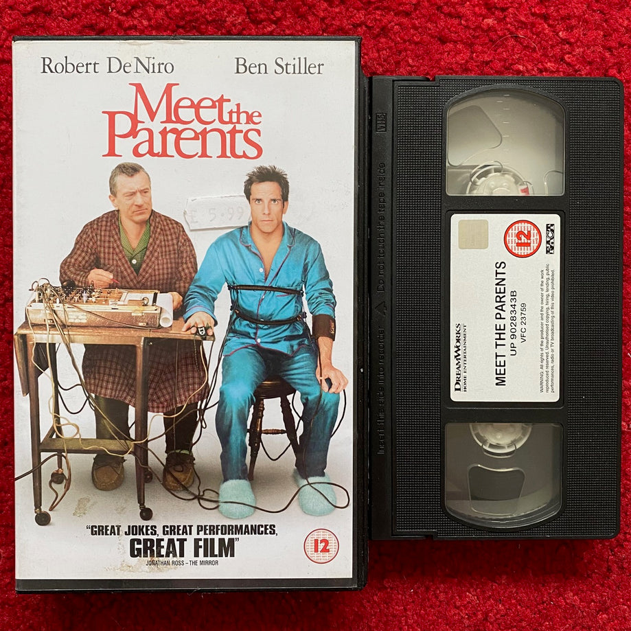 Meet The Parents Ex Rental VHS Video (2001) UP9028343B