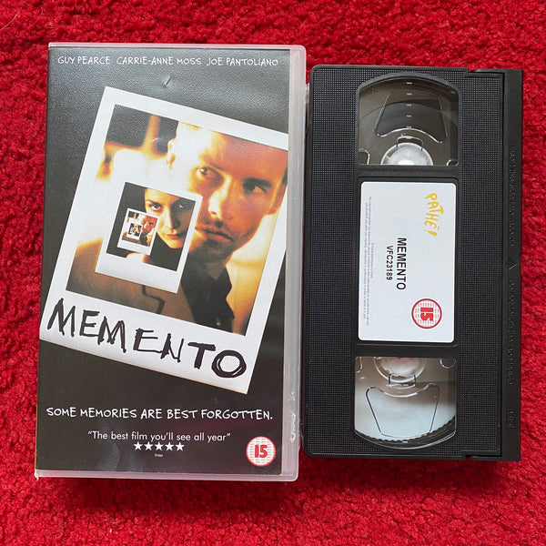 Memento VHS Video (2000) P9016S – Horror Stock