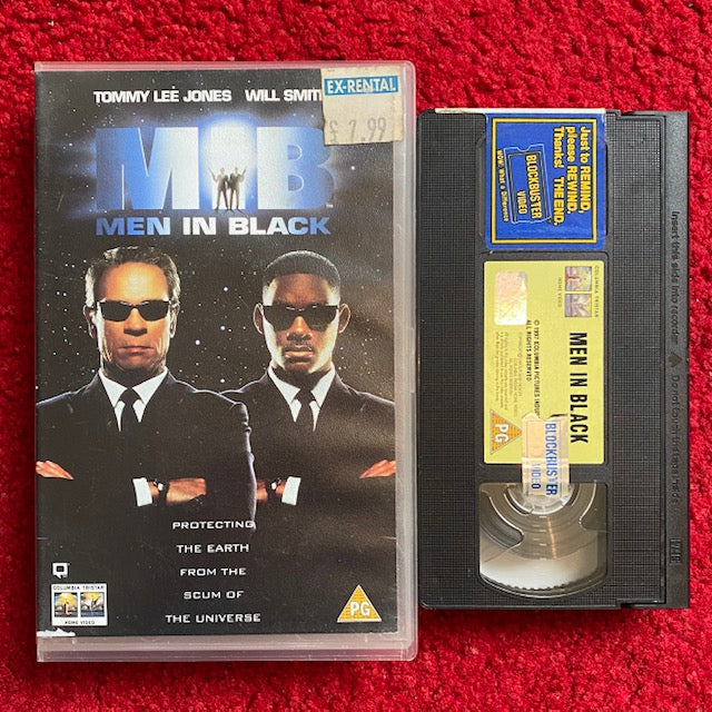 Men In Black Ex Rental VHS Video (1997) CVT24510B