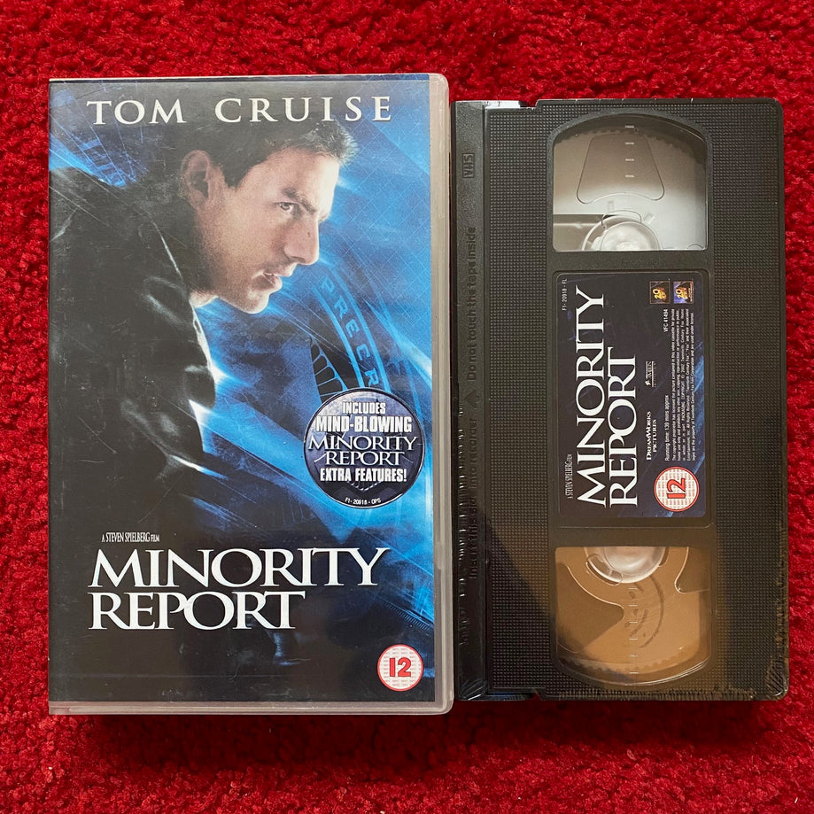Minority Report VHS Video (2002) 20918S