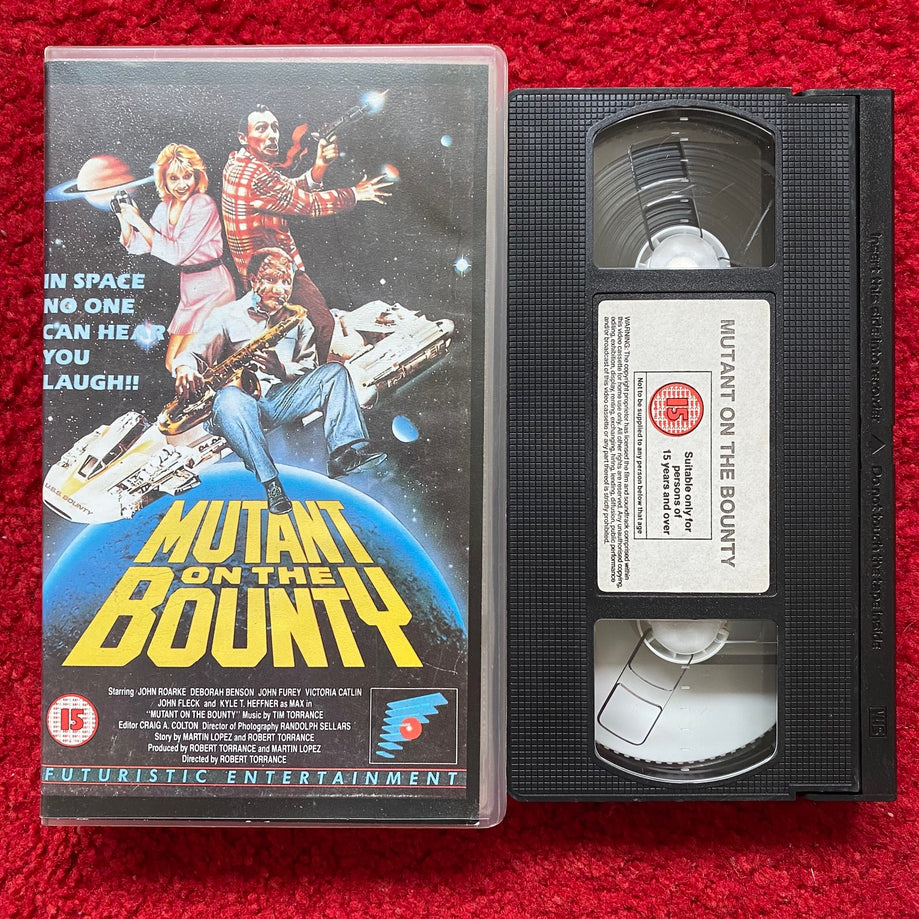 Mutant On The Bounty VHS Video (1989) FE120V
