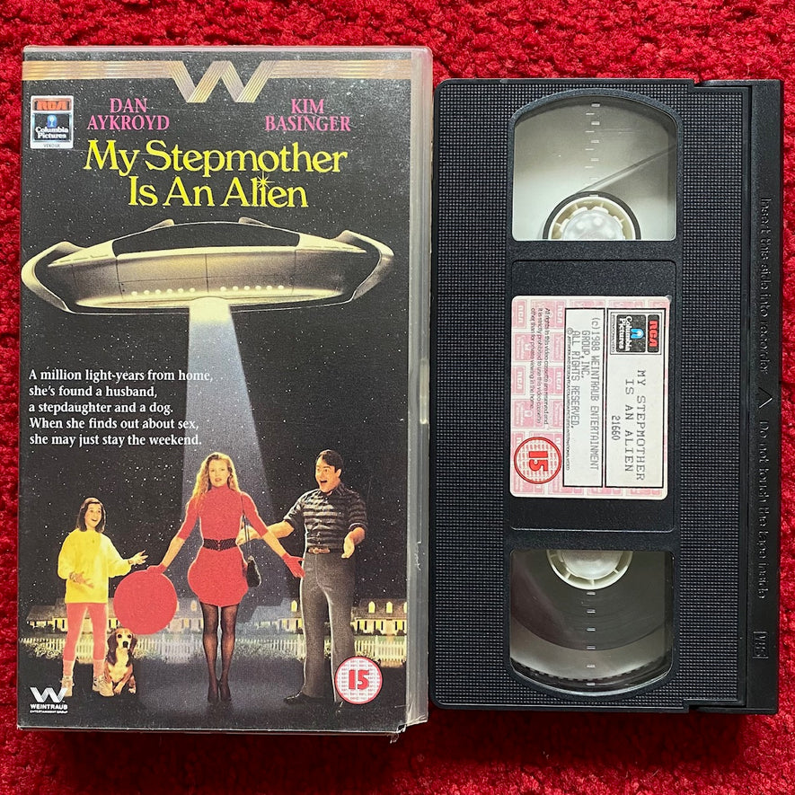 My Stepmother Is An Alien VHS Video (1988) CVR21660
