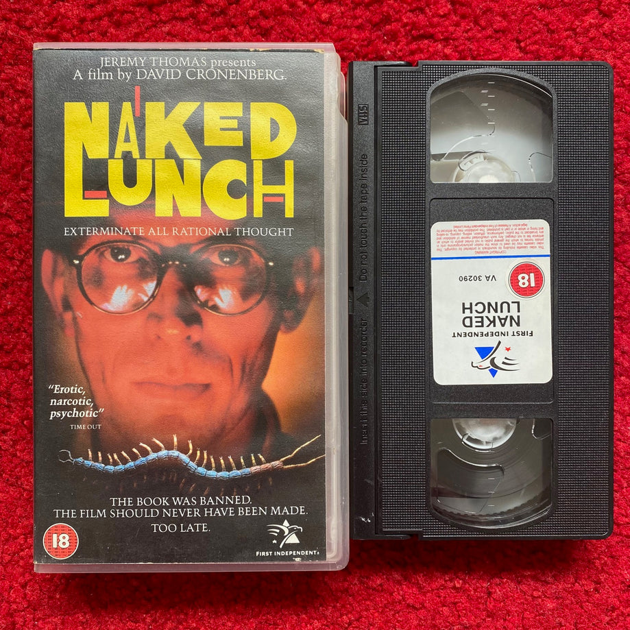 Naked Lunch VHS Video (1991) VA30290