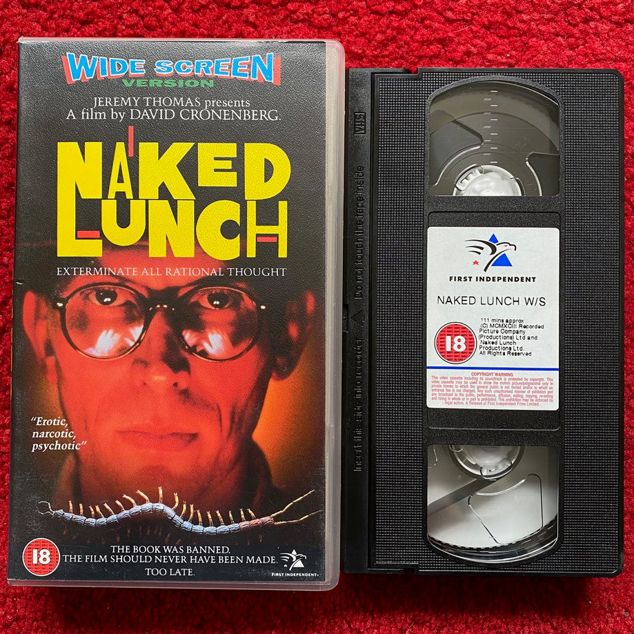 Naked Lunch VHS Video (1991) VA30298