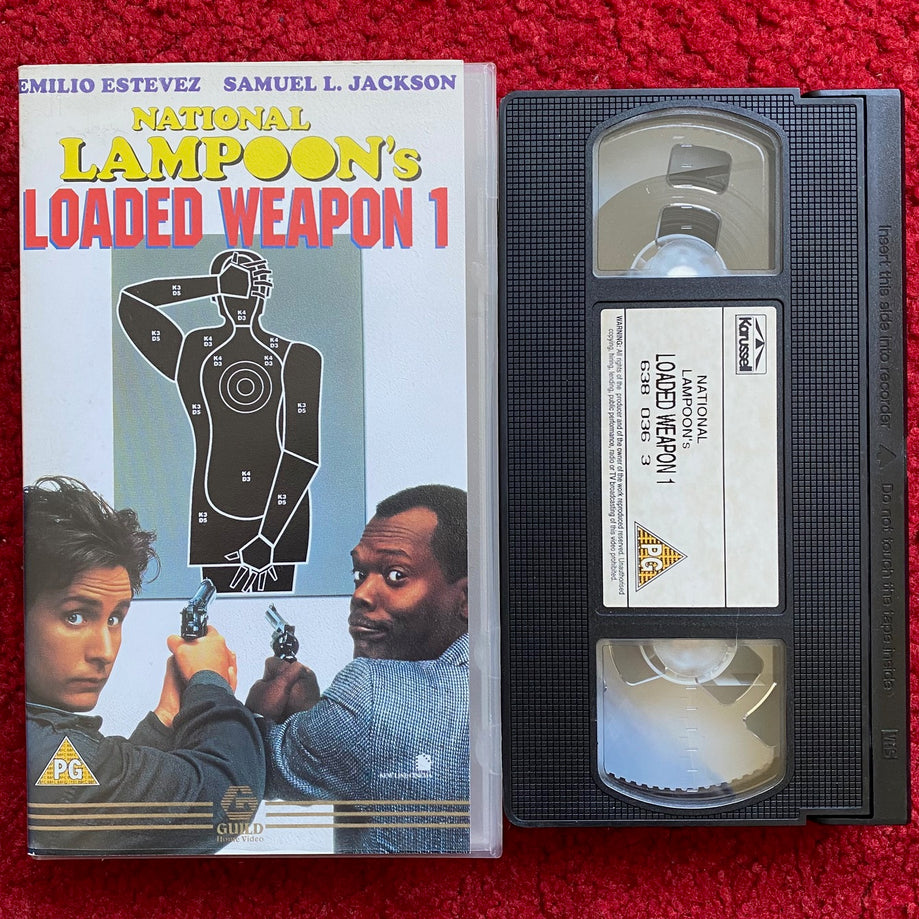 National Lampoon's Loaded Weapon 1 VHS Video (1993) 6380363