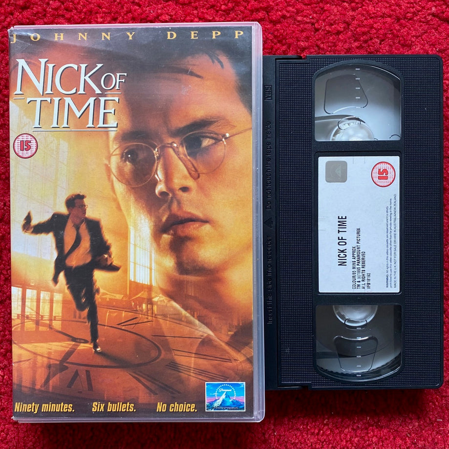 Nick Of Time Ex Rental VHS Video (1995) VHB4254