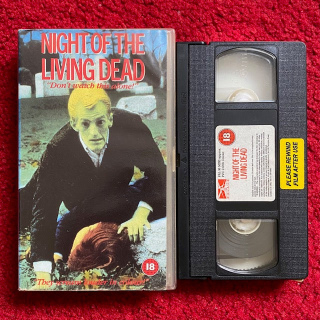 Night Of The Living Dead VHS Video (1968) PVC2109A