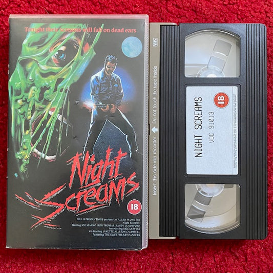 Night Screams VHS Video (1987) VDC91013