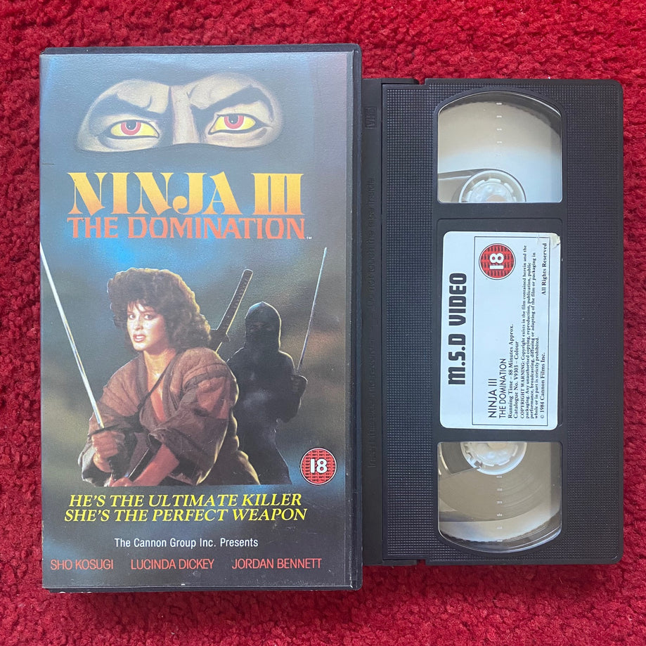 Ninja III: The Domination VHS Video (1984) V9303