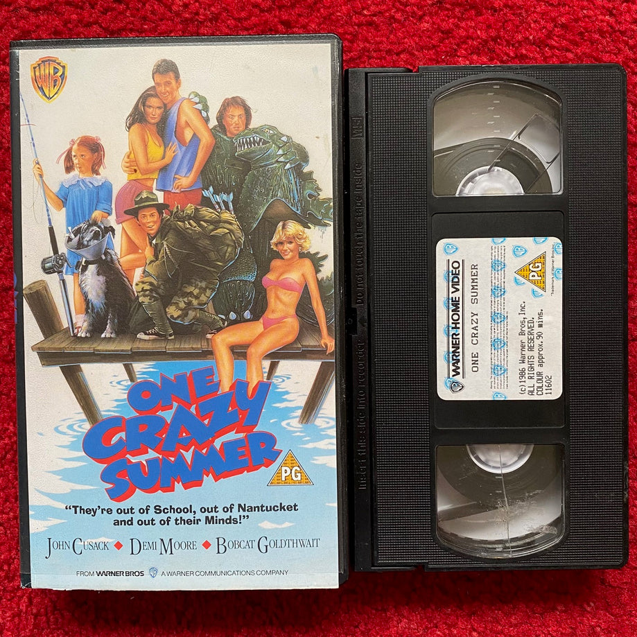One Crazy Summer VHS Video (1986) PES11602
