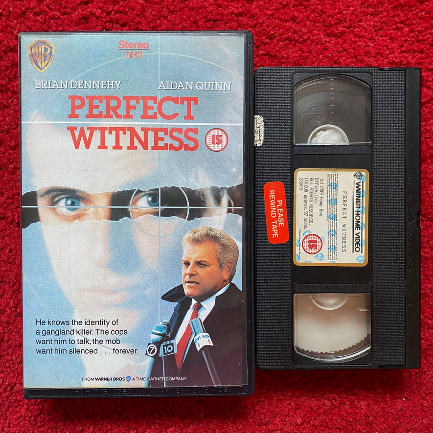 Perfect Witness Ex Rental VHS Video (1989) PEV25009