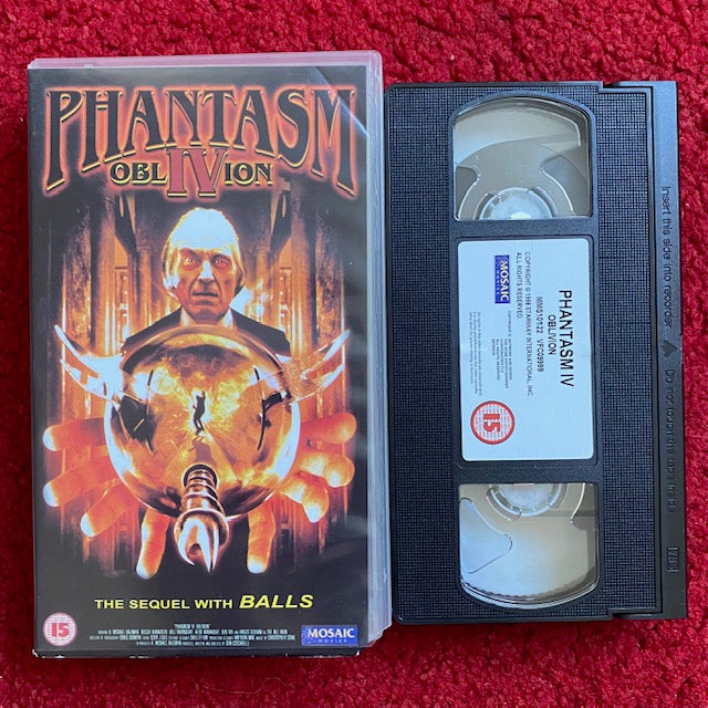 Phantasm IV: Oblivion VHS Video (1998) MMS10122