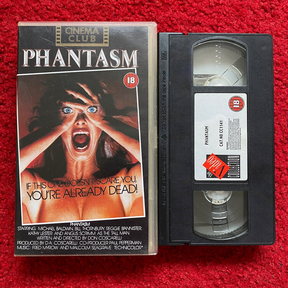 Phantasm VHS Video (1979) CC1141