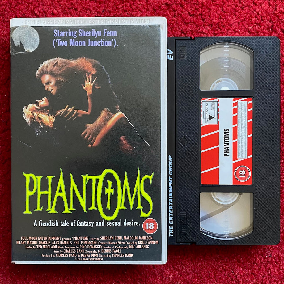 Phantoms Ex Rental VHS Video (1990) EVV1176