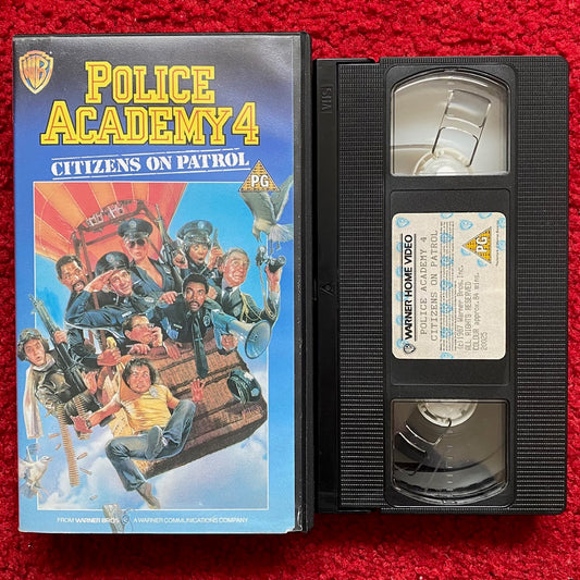 Police Academy 4: Citizens On Patrol VHS Video (1987) PES20025