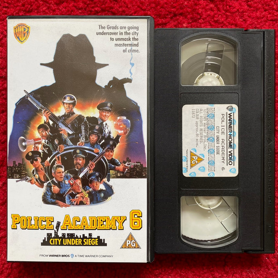 Police Academy 6: City Under Seige VHS Video (1989) PES11873