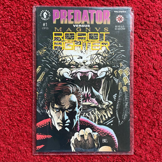 Predator Vs Magnus Robot Fighter Comic Book