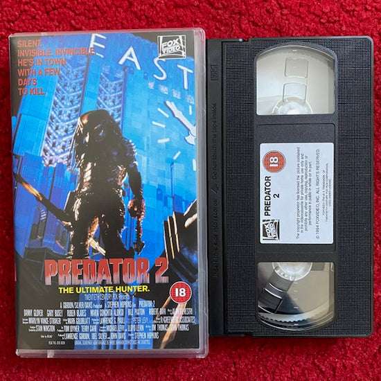 Predator 2 VHS Video (1990) 1853