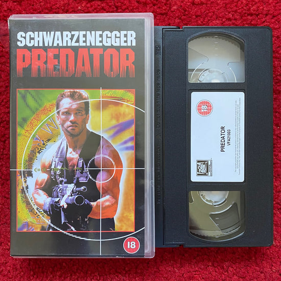 Predator VHS Video (1987) 01515S