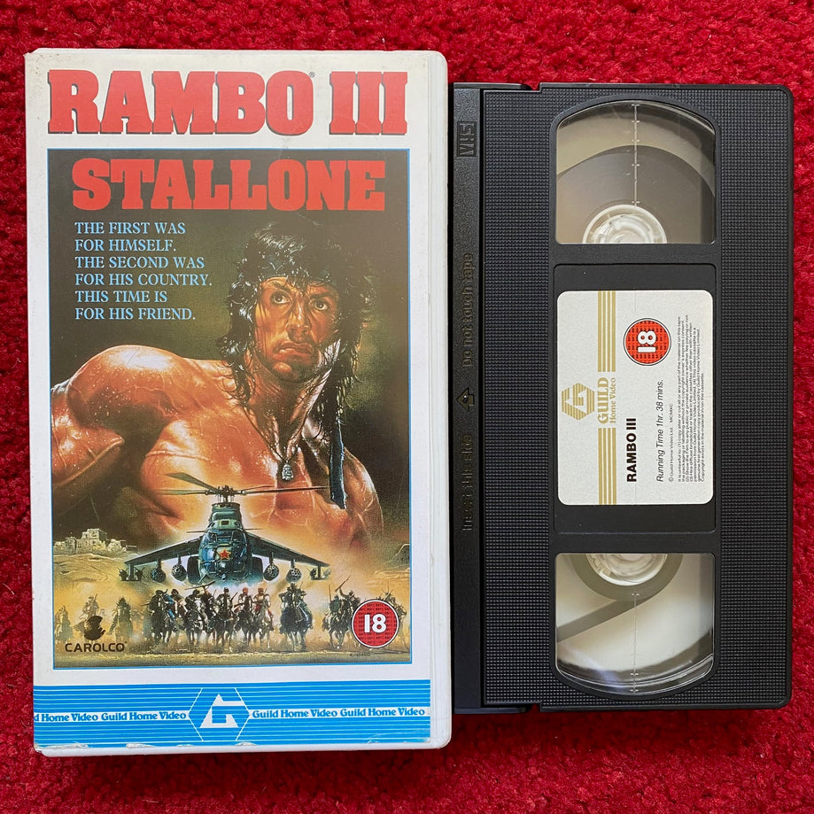 Rambo III VHS Video (1988) GH8542