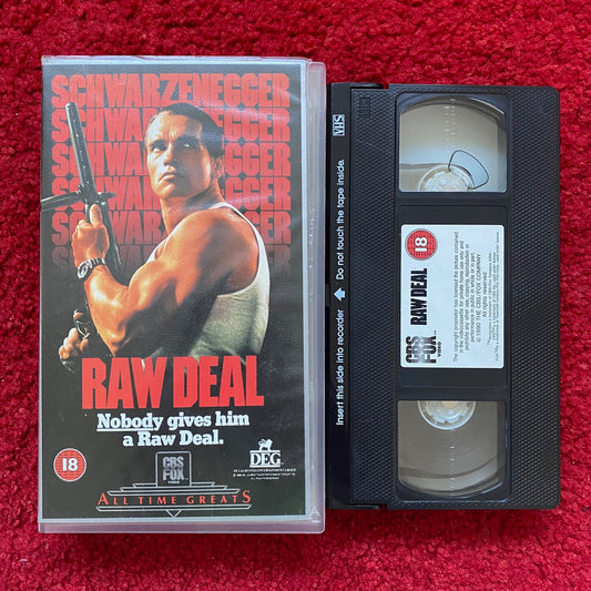 Raw Deal VHS Video (1986) 5046