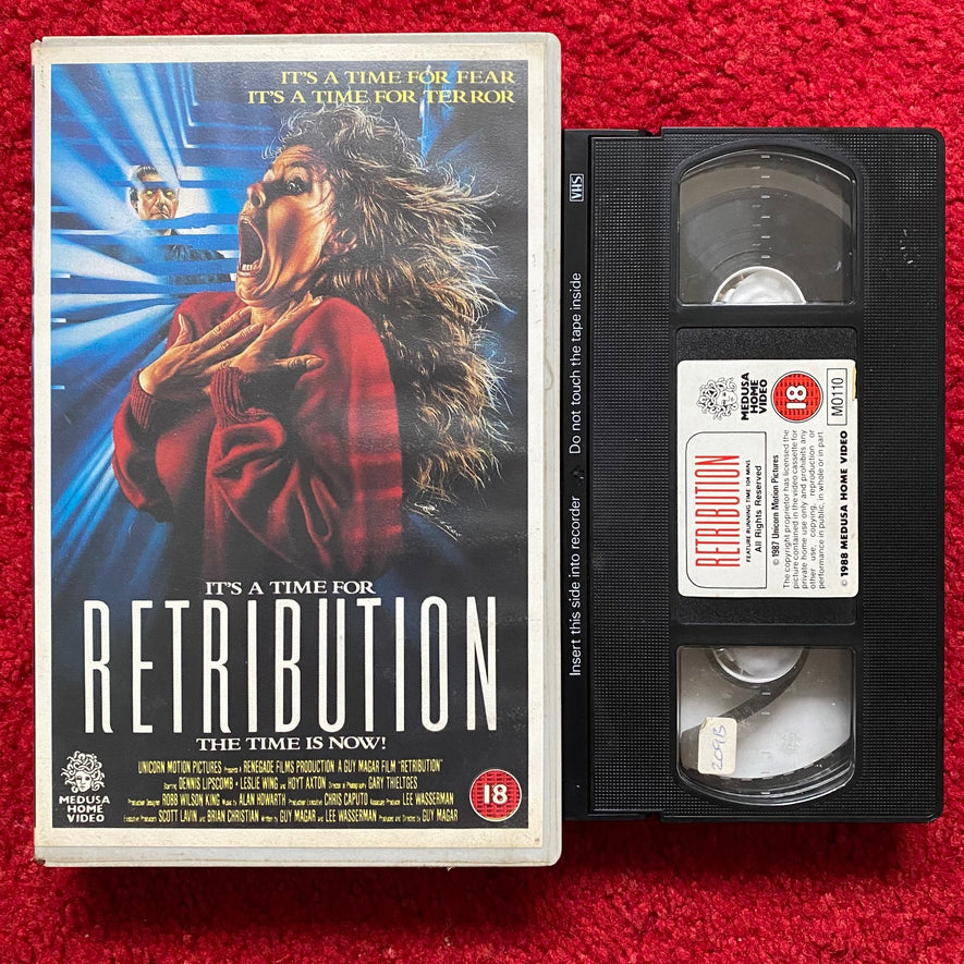 Retribution Ex Rental VHS Video (1987) M0110