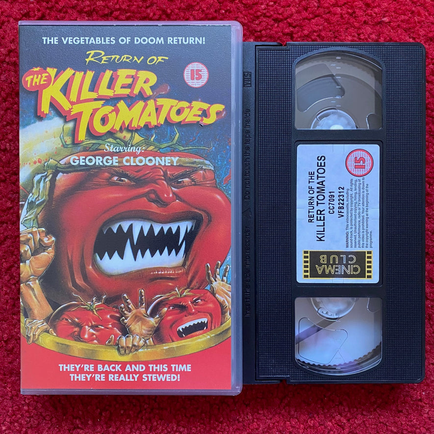 Return Of The Killer Tomatoes VHS Video (1988) CC7091