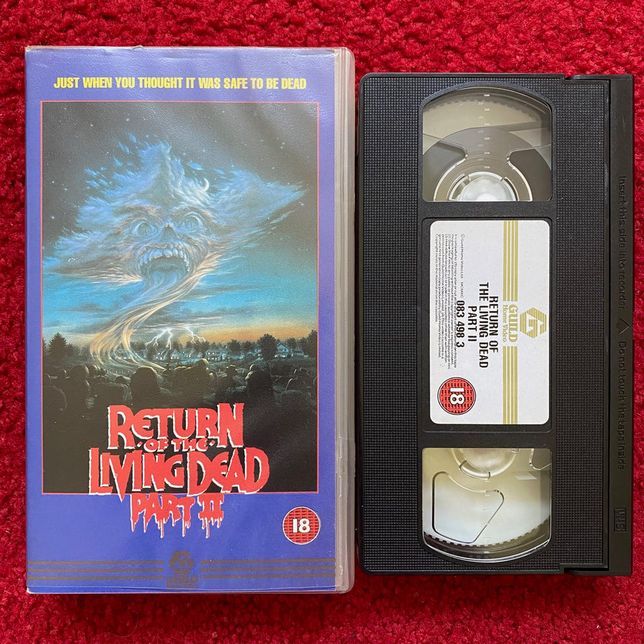 Return Of The Living Dead Part II VHS Video (1987) 0834983G