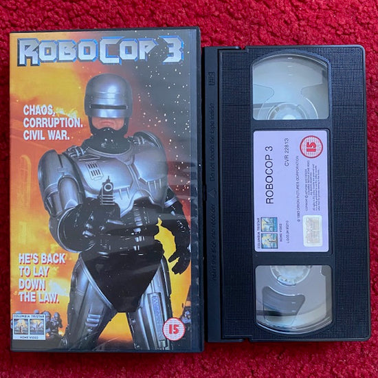 RoboCop 3 VHS Video (1993) CVR22813